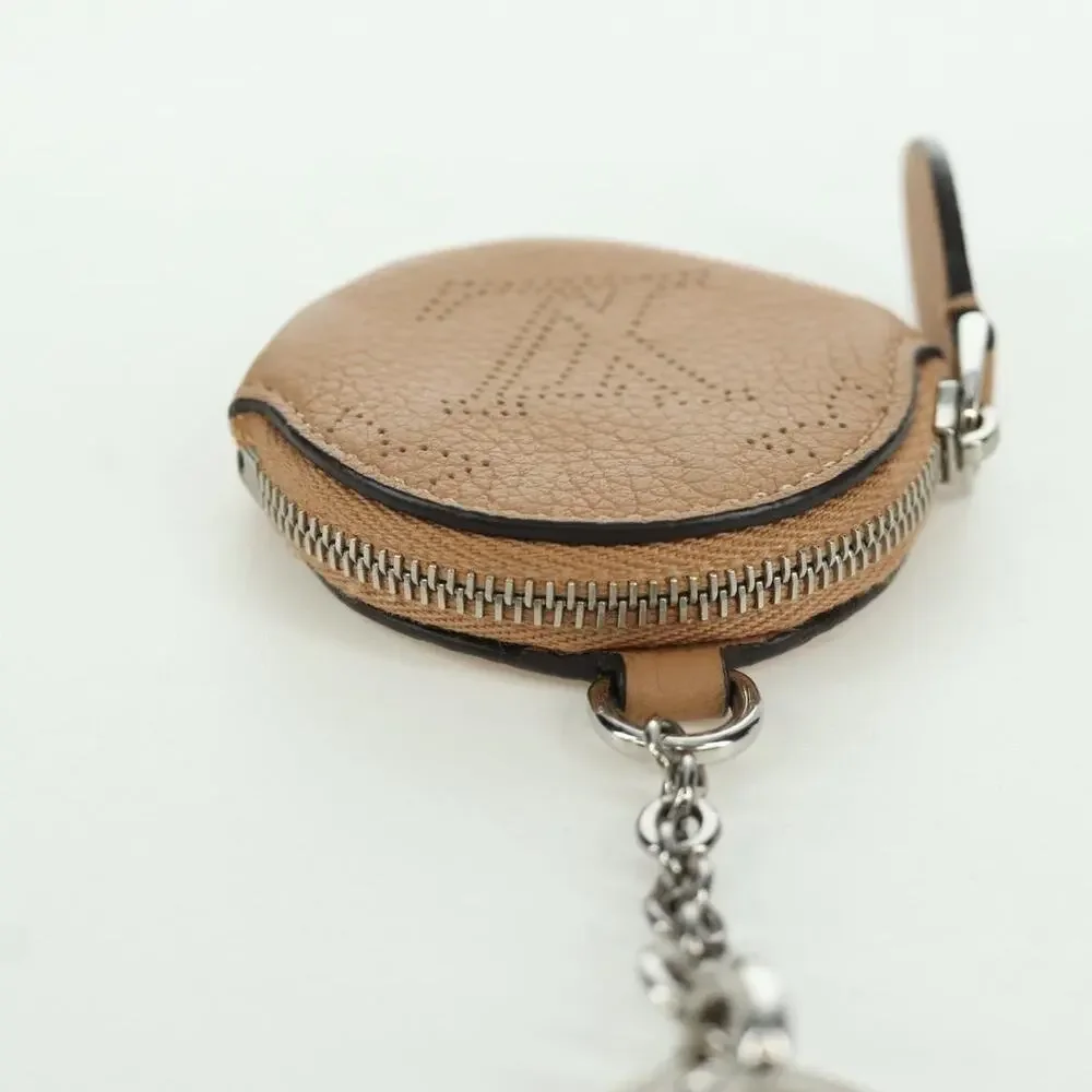 Louis Vuitton Mahina Porte Cles Flight Mode Pouch Charm Beige